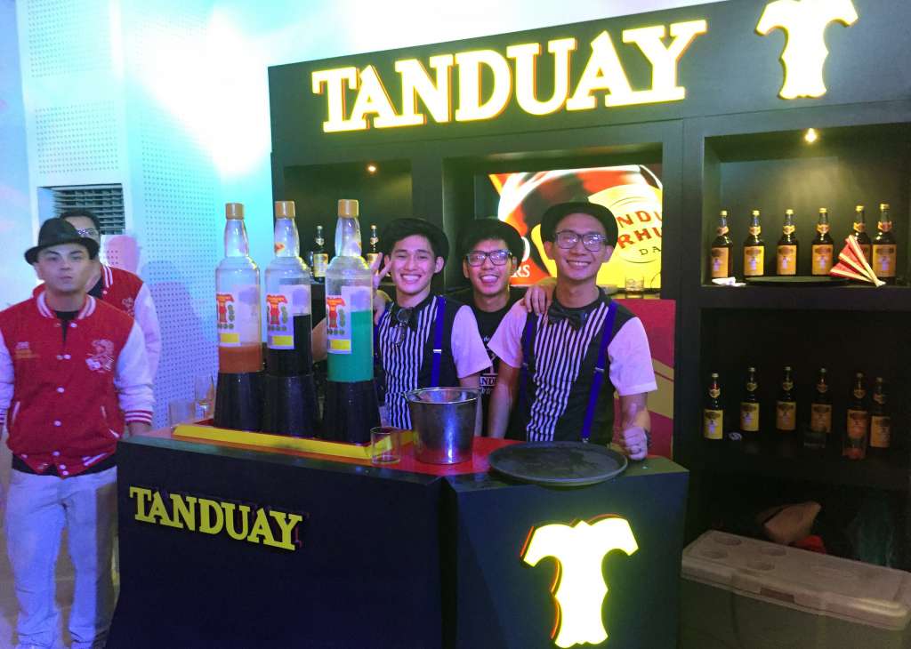 Cocktails courtesy of Tanduay Rum