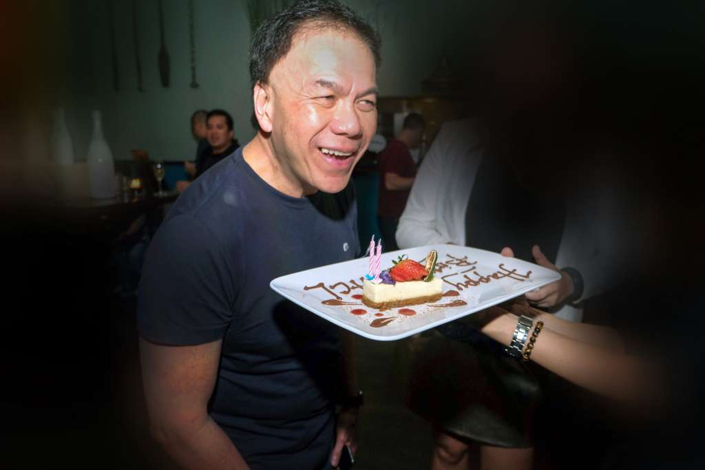 Our President Arnold Liong also celebrated his birthday during DrinkManila launch