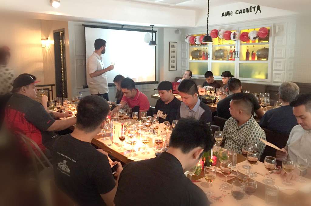 Sherry Masterclass by Tio Pepe held at Rambla in Rockwell