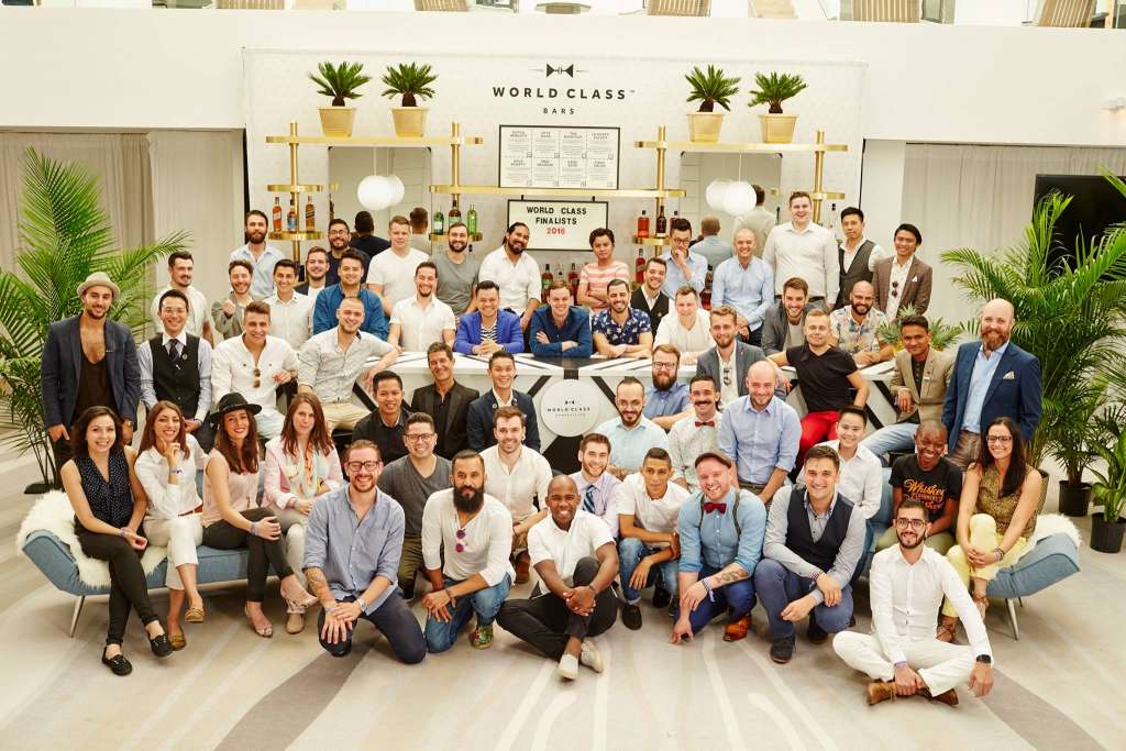 The World Class 2016 finalists in Miami during the first day of the competition 